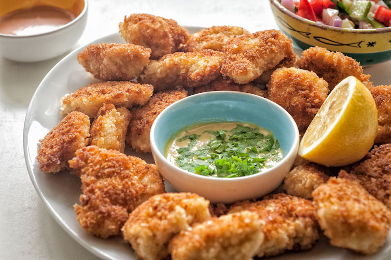 הבלוג של לייזה פאנלים | יומן מטבח קטן של עקרת בית גדולה | צ'יקן נאגטס 1